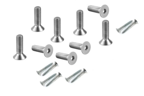 zestaw śrub do montażu - set oblaków