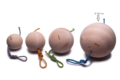 Drewniane kulki - Ø 90, 120, 150, 200 mm