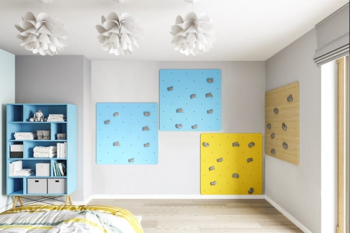 panel wspinaczkowy DUŻY KWADRAT - zestaw 4 sztuk