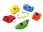 chwyty wspinaczkowe set MIX 5 - rozmiar S - 2 gniazda