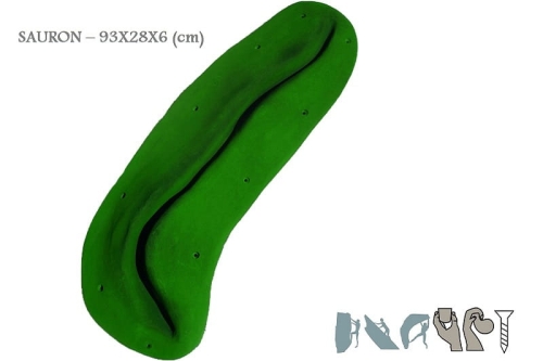 struktura wspinaczkowa z laminatu SAURON