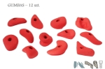 chwyty wspinaczkowe set GUMBAS