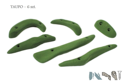 chwyty wspinaczkowe set TAUPO